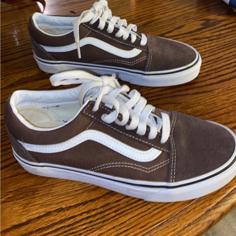 Womens brown vans